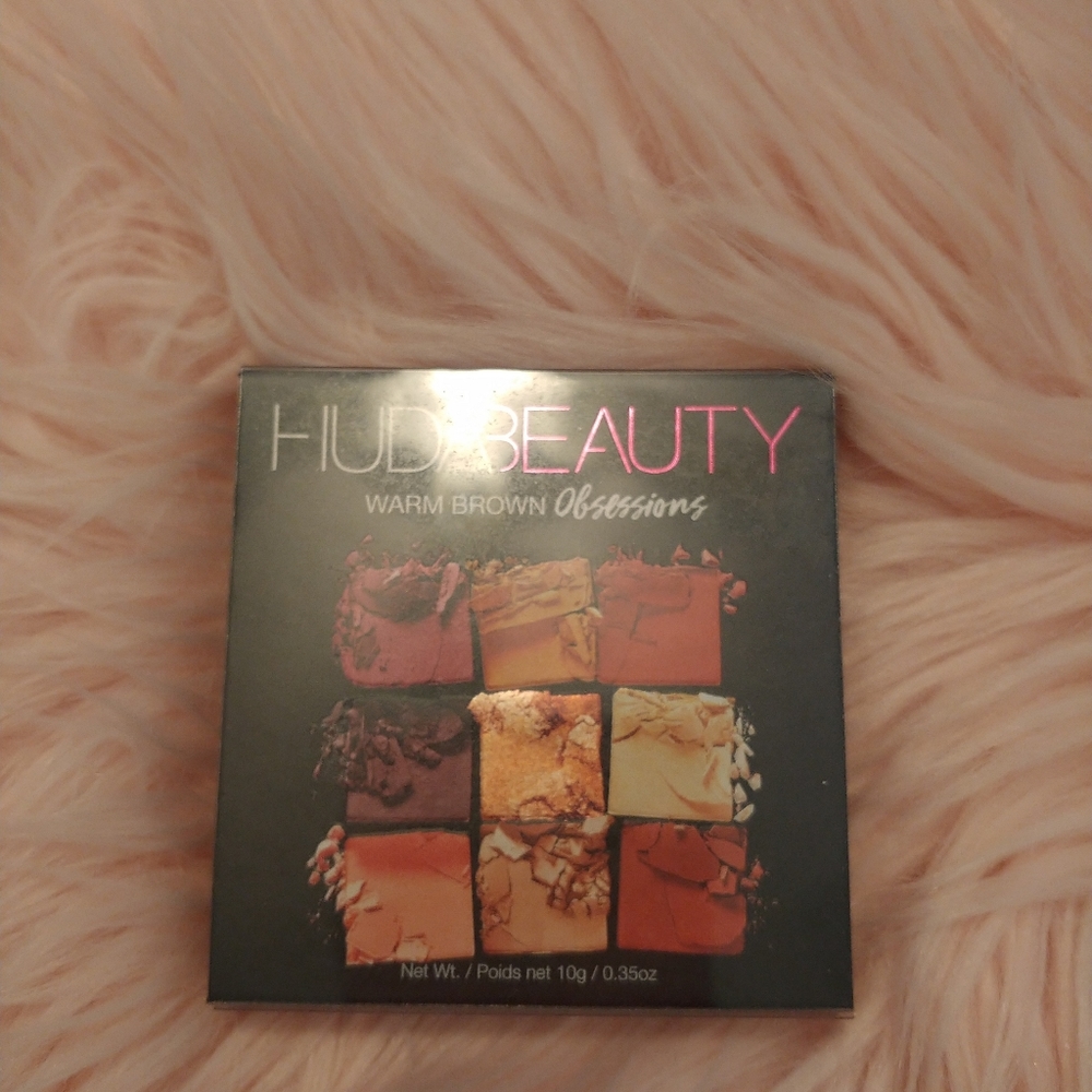 ❤FIRM! NWT HUDA BEAUTY WARM BROWN OBSESSIONS EYESHADOW PALETTE